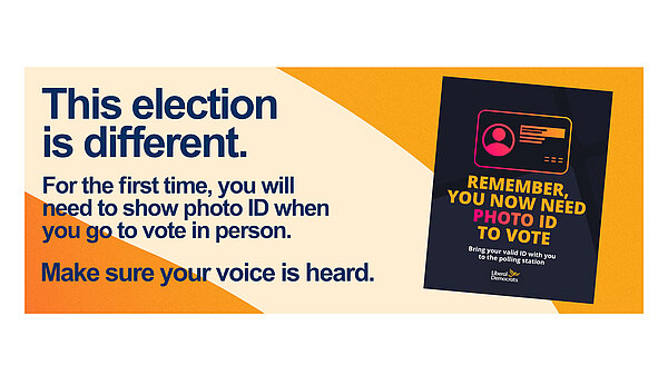 Voter ID leaflet